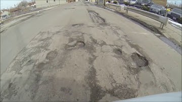 Pothole detection and mailing the data using TensorFlow