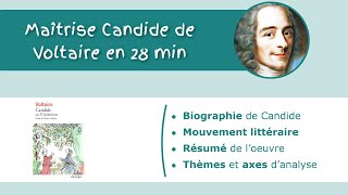 Candide ou l'Optimisme de Voltaire en 28min - pour cartonner à l'ORAL ! 🎓