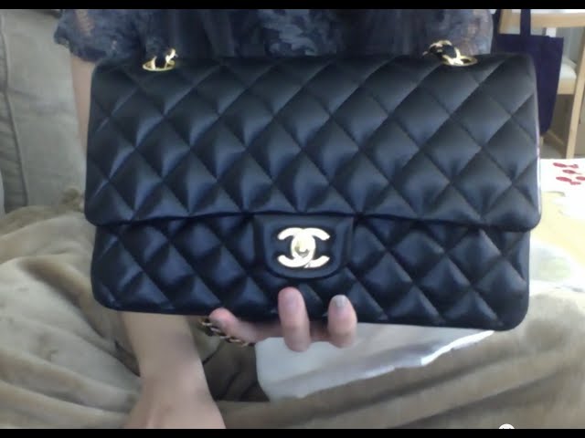 Wear on Chanel Classic Flap Lambskin After 3 Years 