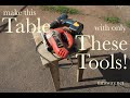 Make a Table with only a Jig saw and a Drill Make a Table with only a Jig saw and a Drill