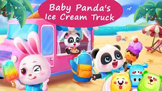 Baby Panda's Ice Cream Truck - Manage the Ice Cream Shop and Prepare Yummy Desserts! | BabyBus Games screenshot 4