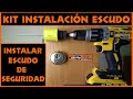 KIT DE INSTALACION ESCUDO SEGURIDAD ACORAZADO [COMO INSTALAR ESCUDO SEGURIDAD PUERTA] [TU CERRAJERO]