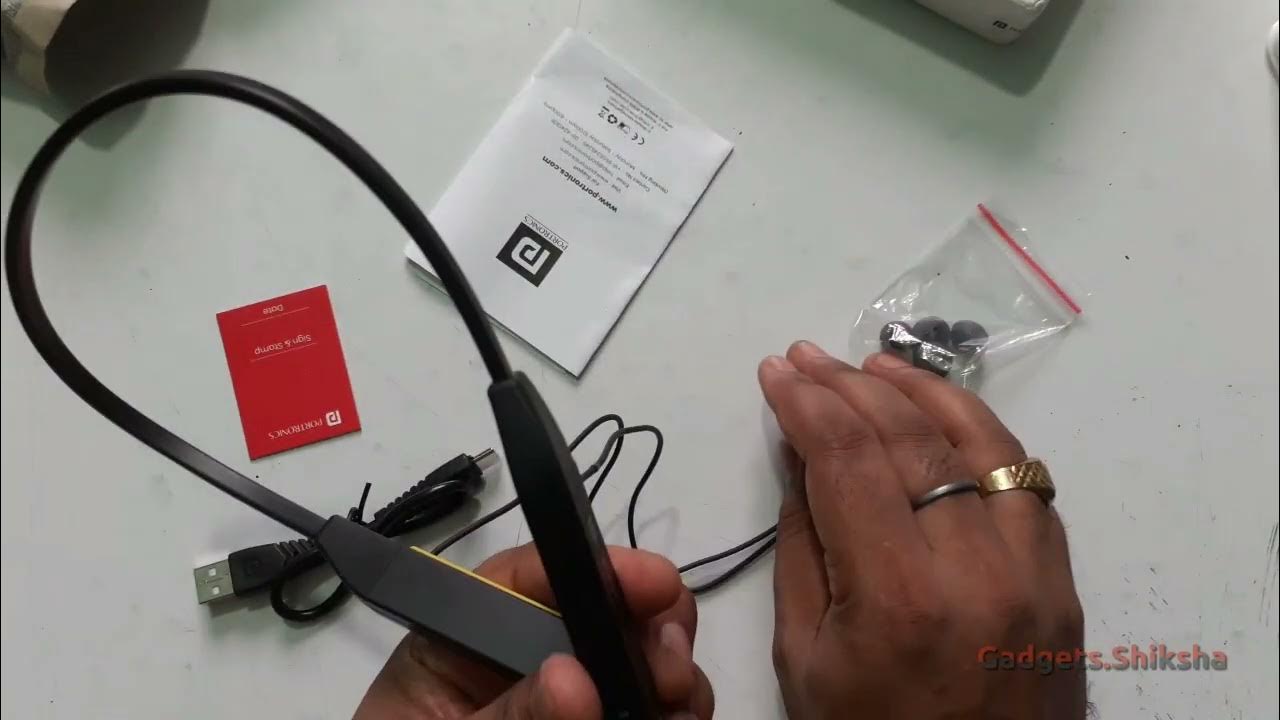 Unboxing Top Neckband Under 1000 Portronics unboxing-top-neckband-under-1000-portronics