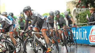 il team Ceramica Flaminia Fondriest al Giro del Friuli 2013