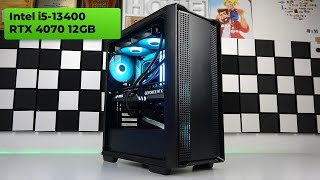 Intel i5-13400 + RTX 4070 👽 The Secret to Gaming Success PC Build for 2024 + Test 1080p 1444p 2160p
