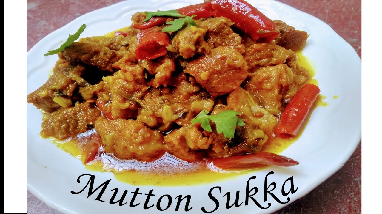 Mutton Sukka  / Grandma style / Mutton fry from Sugi