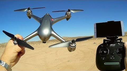 MJX Bugs 2 SE Special Edition Brushless GPS FPV Follow Circle Waypoint Drone Flight Test Review