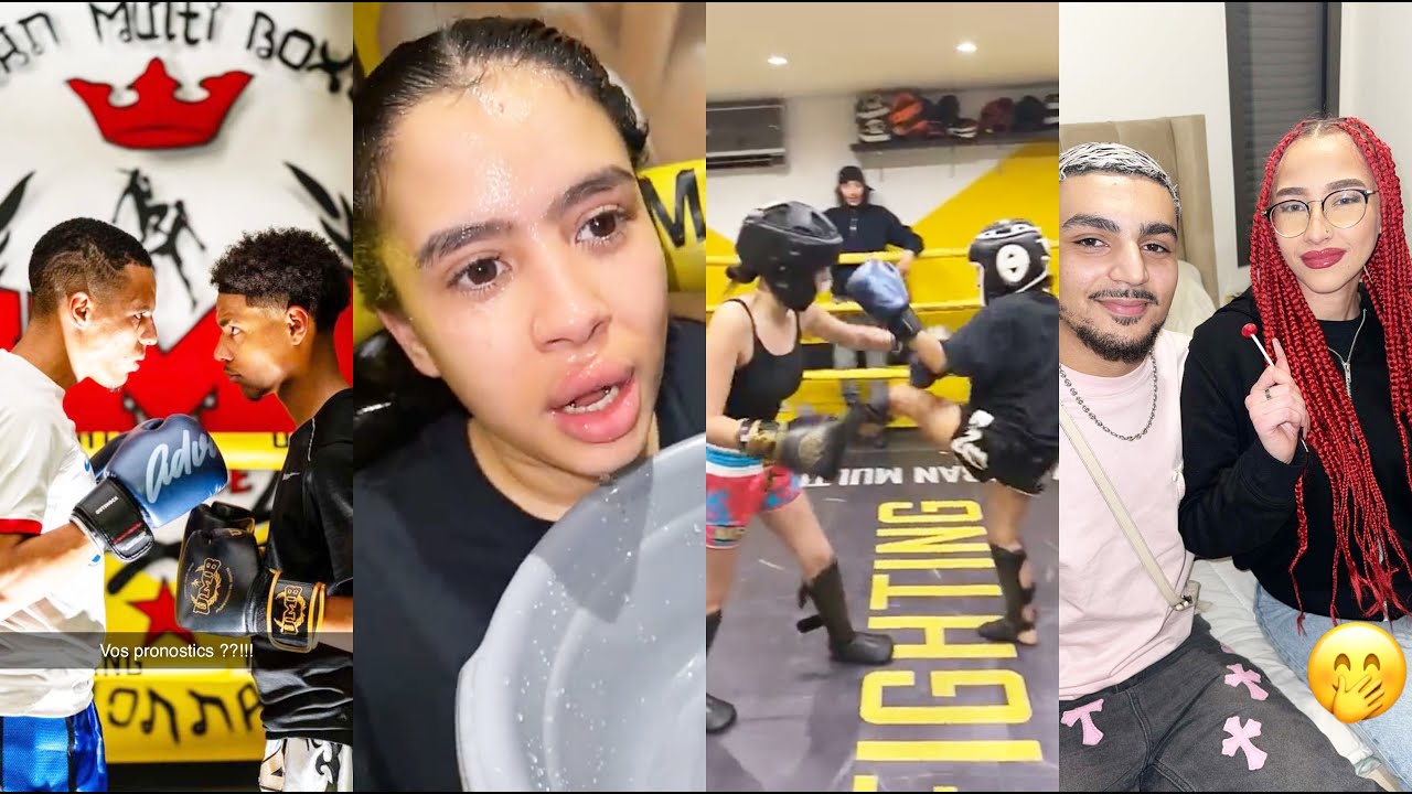 Nasdas: combat de boxe très attendu est enfin là 🥊🥊- qui le vainqueur? - lyna et son mec