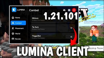 Best MCPE Hack Client 1.21.101 – Lumina Client | Aimbot, ESP, Fly, KillAura!