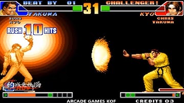 KOF 98 (马路漂移王纹身) VS Xiao dong(小东) FT 10