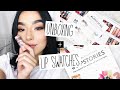 40 NEW SEPHORA COLLECTION LIPSTICKS | UNBOXING + SWATCHES | Faye Claire