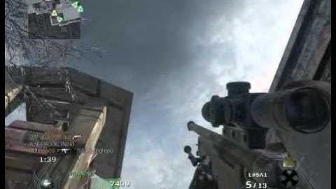 Black ops- Quickscope Final Kill!