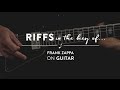 Learn To Play: Riffs in the Key of Frank Zappa Lesson on Guitar