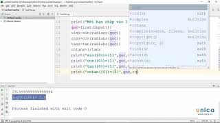(Lập trình Python)B38 Các hàm toán học 2