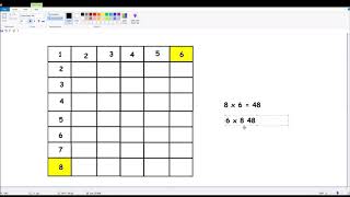 Arrays and Multiplication
