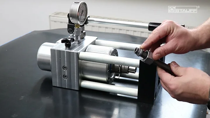 STAUFF Portable, Manual Cutting Ring Assembly Device with Manual Presure Setting