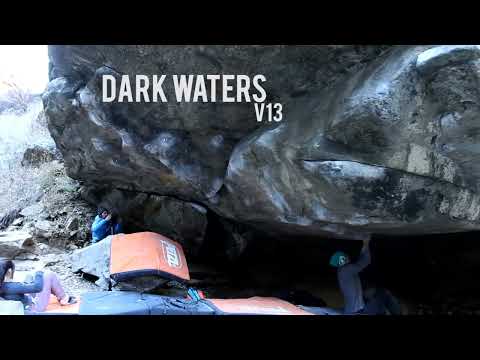 Beta Video for climb Dark Waters v12, Clear Creek Canyon