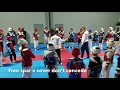 Todays taekwondo seminar  north california camp 2018