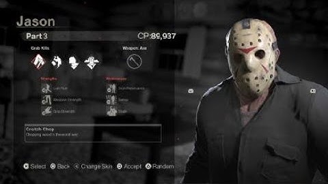 Friday the 13th: The Game: Part 3 Jason Gameplay (4.0)