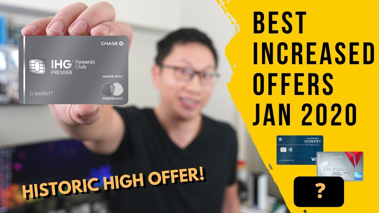 Best Increased Credit Card Offers January 2020 Asksebby