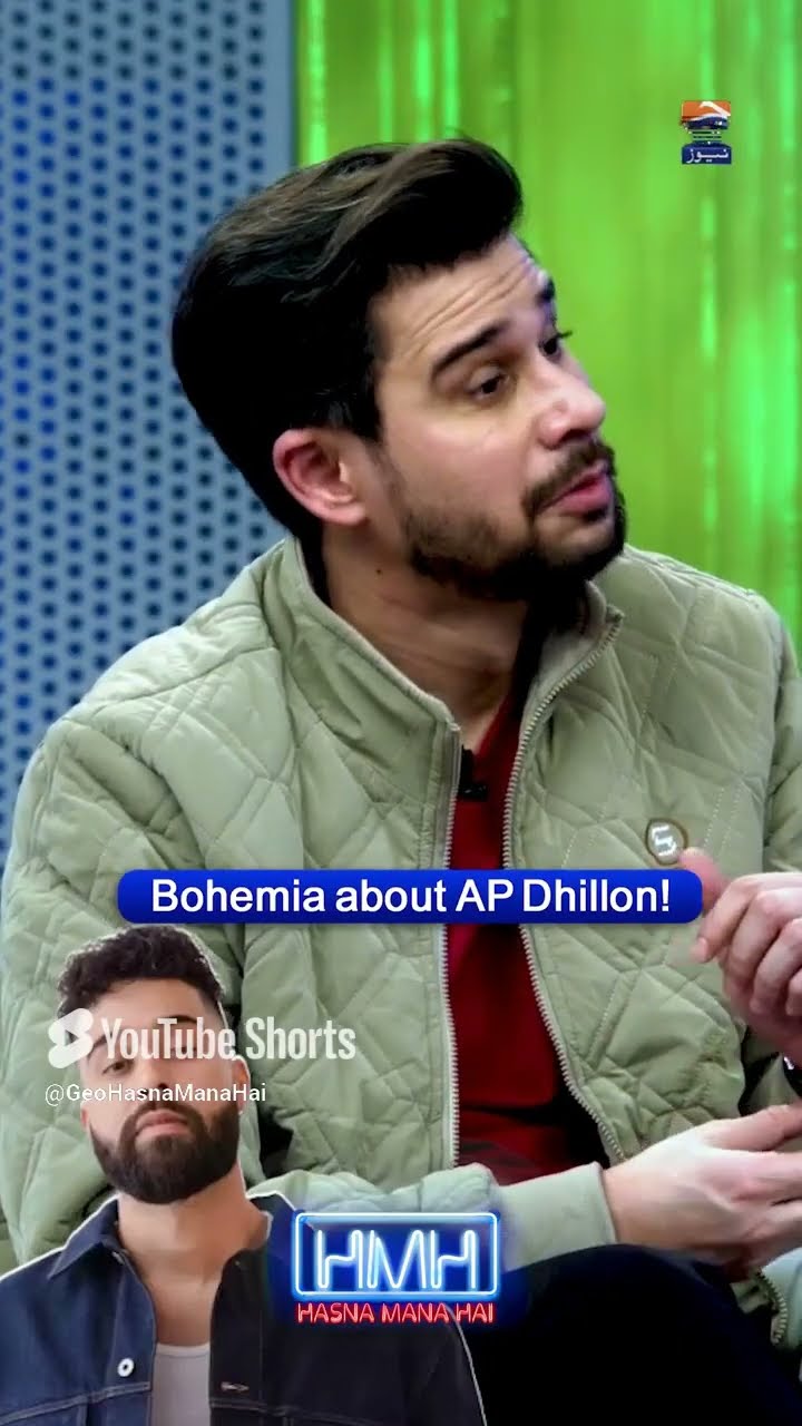 Bohemia about AP Dhillon - #bohemia #hasnamanahai #tabishhashmi #shorts