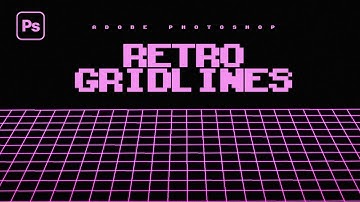 Create Retro Gridlines in Adobe Photoshop