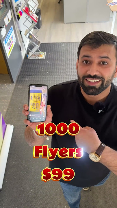 1000 Flyers $99