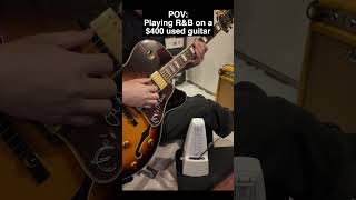 What a $400 guitar sounds like. Thoughts ? Epiphone Joe Pass Emperor