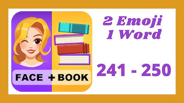 2 Emoji 1 Word Level 241 - 250 Answers