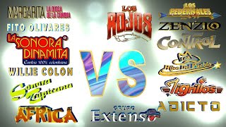 LA DEL MOÑO COLORADO MIX CUMBIA GRUPERA VS TROPICALES DJ DEL REAL d[-.-]b