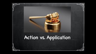 What is the Difference between Action and Application in Ontario? Legalese Translator Ep. 7 screenshot 3