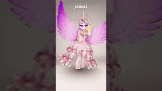 Chibi Doll Girl Outfits but MY LITTLE PONY (Princess Version) #roblox #robloxoutfits screenshot 5