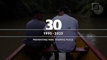 Crisis Group: 30 Years of Conflict Prevention and Resolution