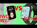 Comparision: KIWITIME WATCH 7 IWO W37 VS DT100 Smartwatch-Which is Better Watch Series 6 Copy?