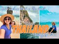 I went to thailand for free 7 days solo girl backpacking in thailand  phuket krabi travel vlog