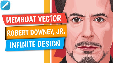 How to Vector Robert Downey Jr. | Infinite Desing