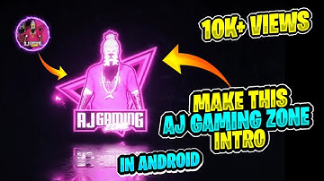 HOW TO MAKE INTRO LIKE AJ