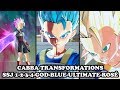 Cabba Transformations (SSJ 1-2-3-4-GOD-BLUE-ULTIMATE-ROSÉ) - Dragon Ball Xenoverse 2 Mods