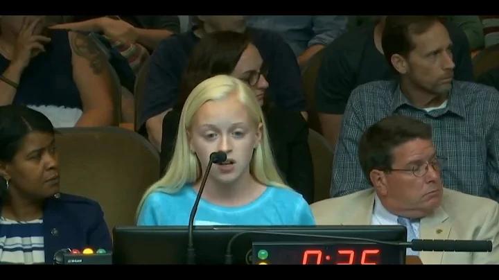 13 Year Old Addison Woosley Abortion Speech In Ral...