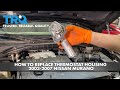 How to Replace Thermostat Housing 2003-2007 Nissan Murano