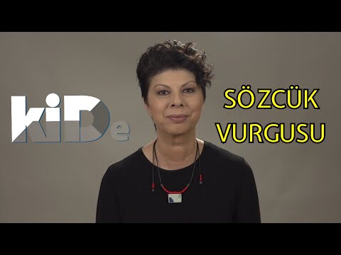 Sözcük Vurgusu Dilin Ezgisidir