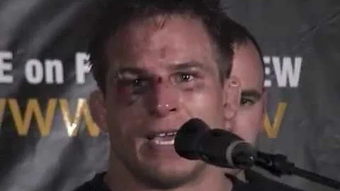 Flashback: Dana White heaps praise on Sean Sherk after his first loss at UFC 42