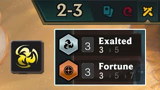 3 Fortune 3 Exalted at 2-3???