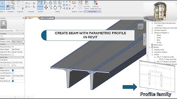 How to create new beam family with nested profile family in Revit?