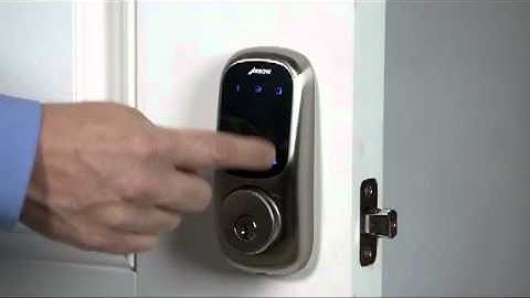 How to Change The Volume: Revolution Touchscreen Deadbolt