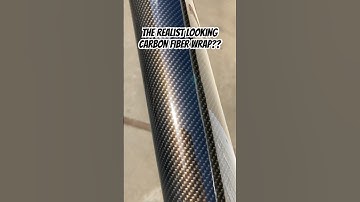 Carbon Fiber WRAP looks REAL?!