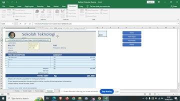 Contoh Aplikasi Penjualan Barang Part 2 / Pembuatan Invoice Otomatis