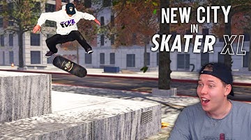 NEW Huge City To Explore in Skater XL!