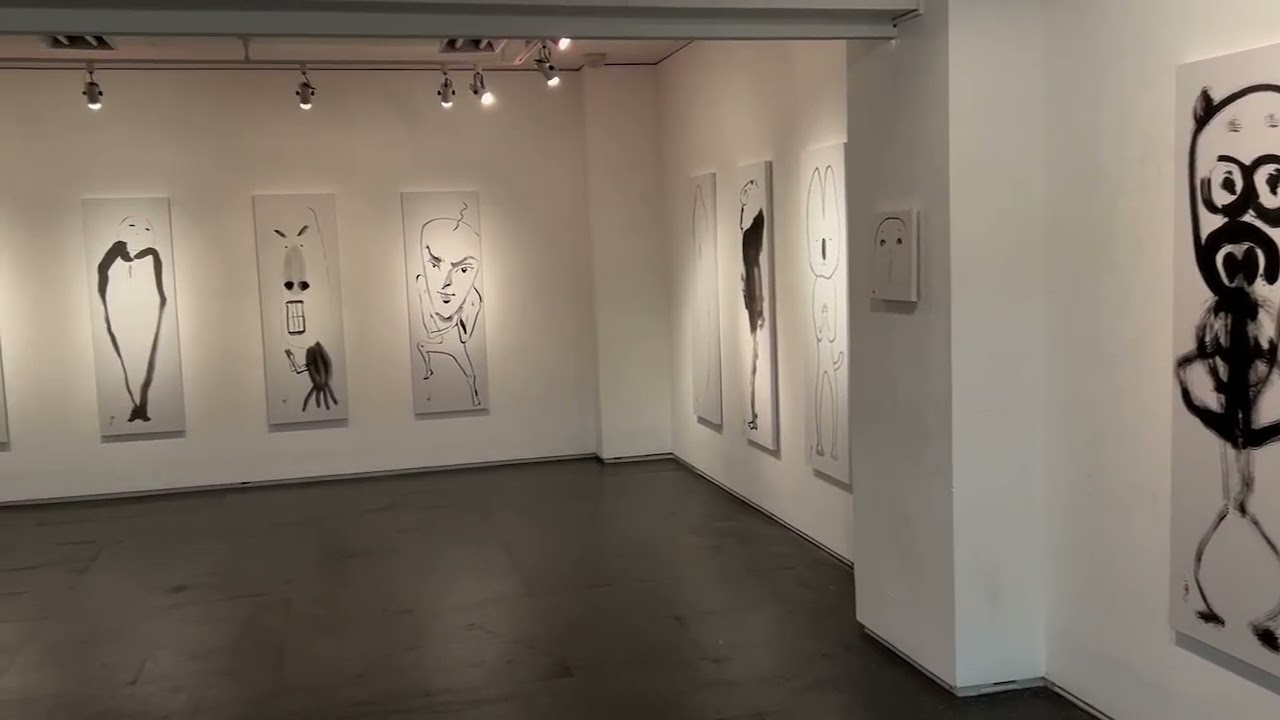 しりあがり寿個展「十五羅漢s」
