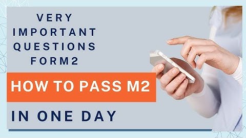 How to pass M2 R22 JNTUH || M2 R22 UNIT-4&5 Gunshot Questions || M2 R22 Pakka Pass Questions ||